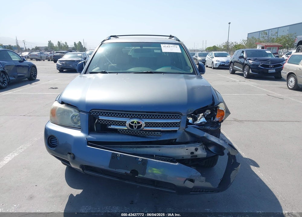 2006 TOYOTA HIGHLANDER HYBRID V6 VIN: JTEEW21A760020838