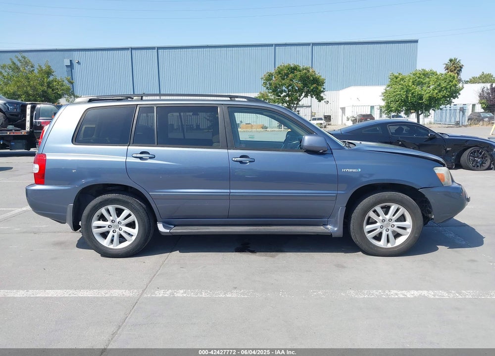 2006 TOYOTA HIGHLANDER HYBRID V6 VIN: JTEEW21A760020838