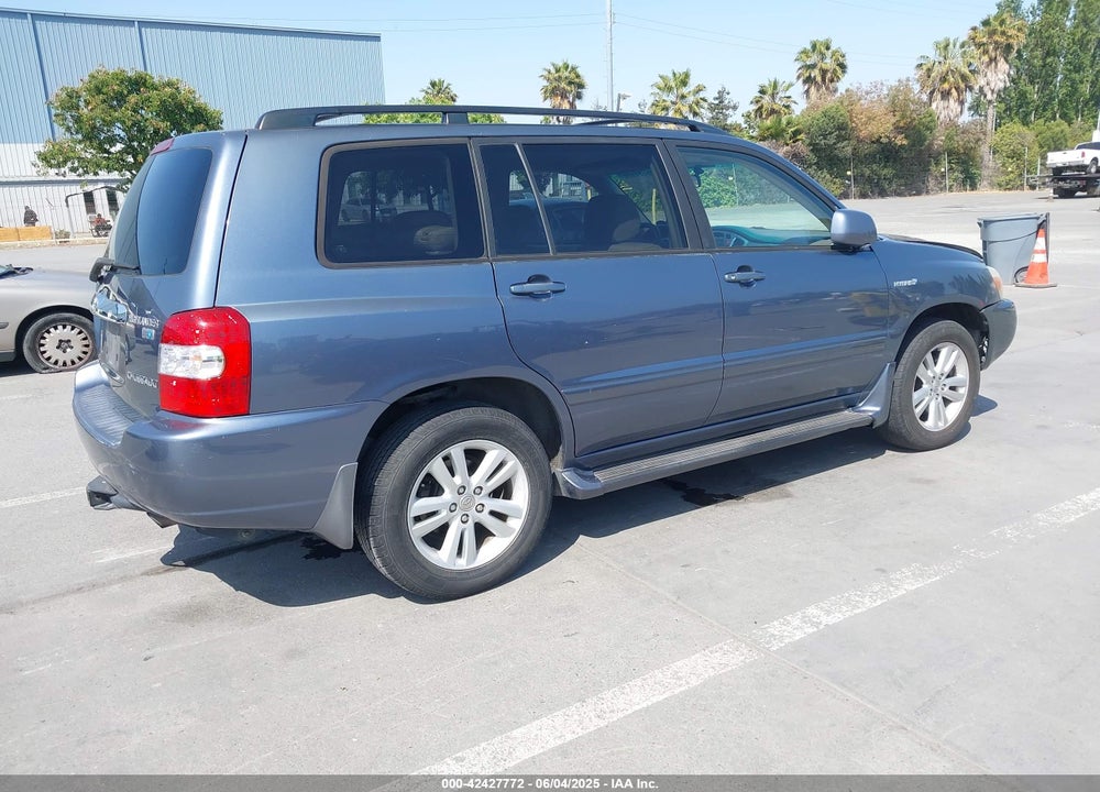 2006 TOYOTA HIGHLANDER HYBRID V6 VIN: JTEEW21A760020838