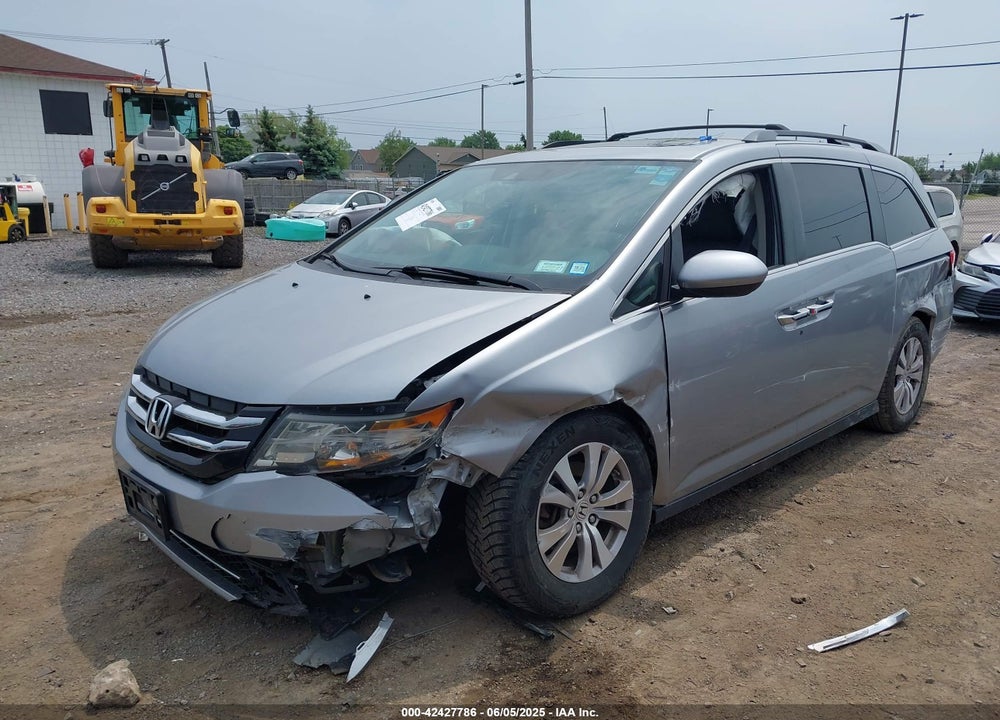 2016 HONDA ODYSSEY EX-L VIN: 5FNRL5H61GB075046