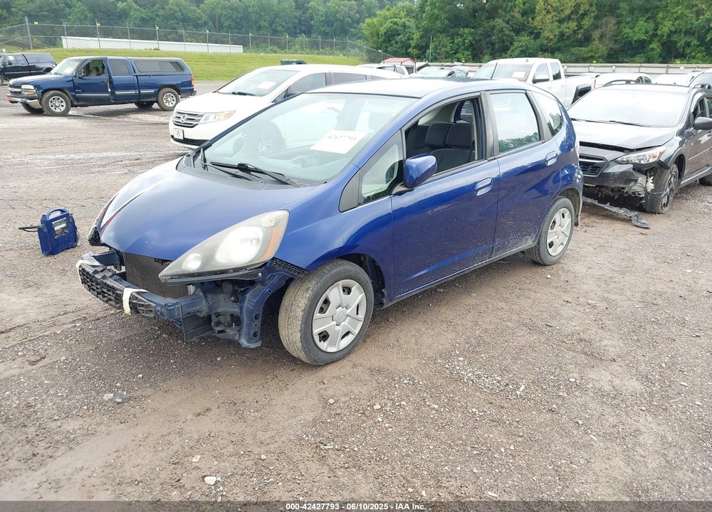 2012 HONDA FIT VIN: JHMGE8H38CC014615