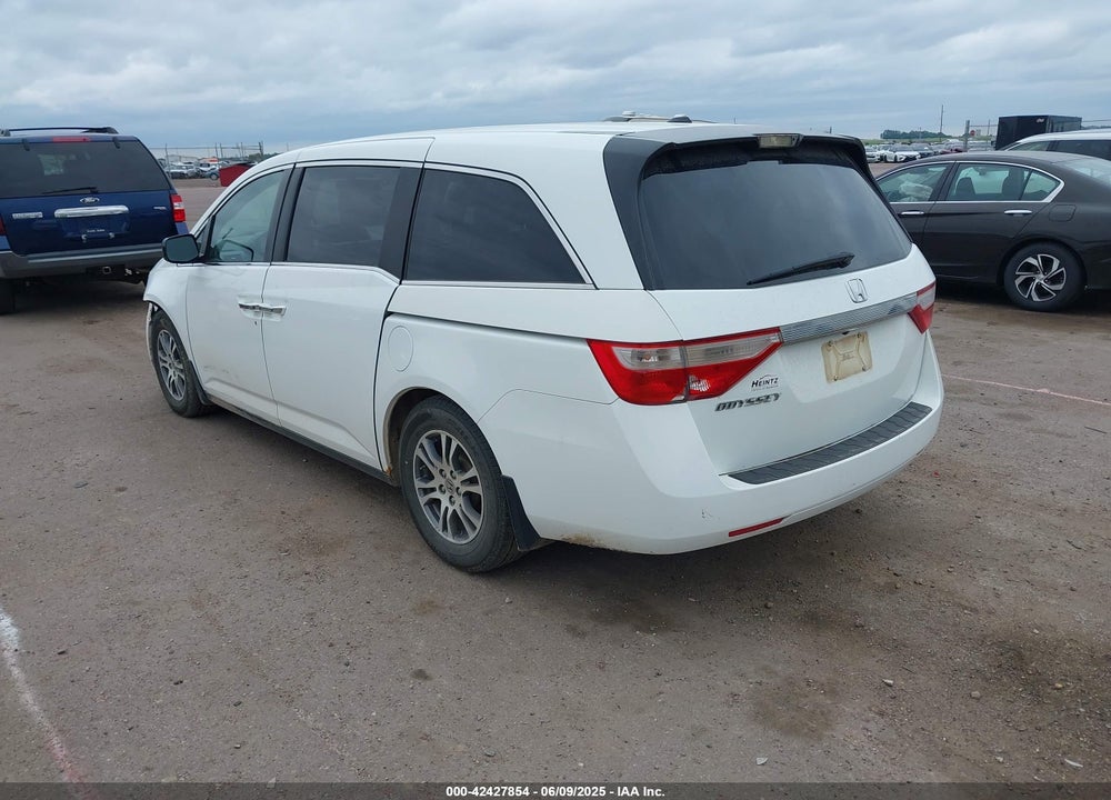 2013 HONDA ODYSSEY EX-L VIN: 5FNRL5H66DB053619