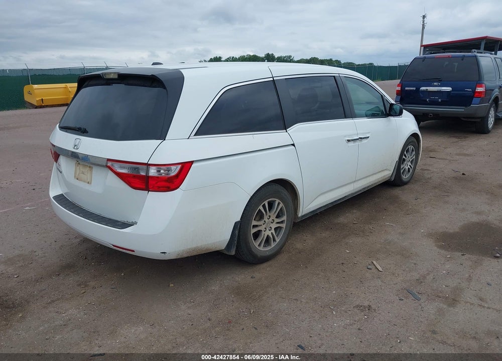 2013 HONDA ODYSSEY EX-L VIN: 5FNRL5H66DB053619