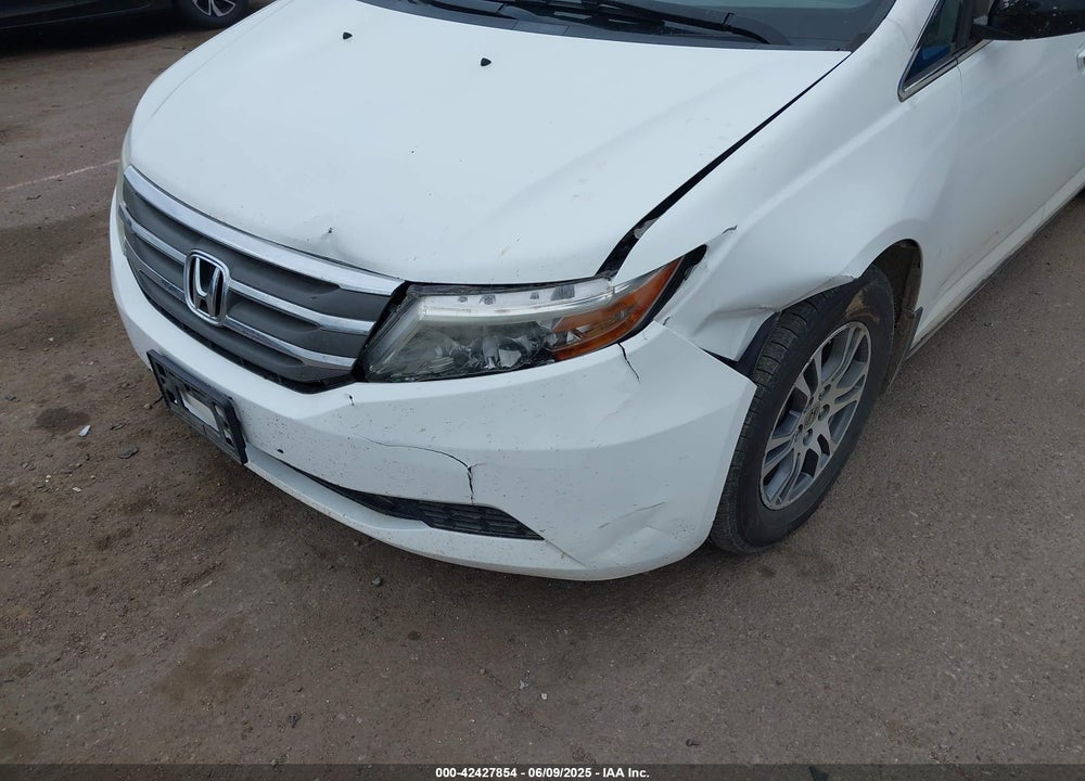 2013 HONDA ODYSSEY EX-L VIN: 5FNRL5H66DB053619
