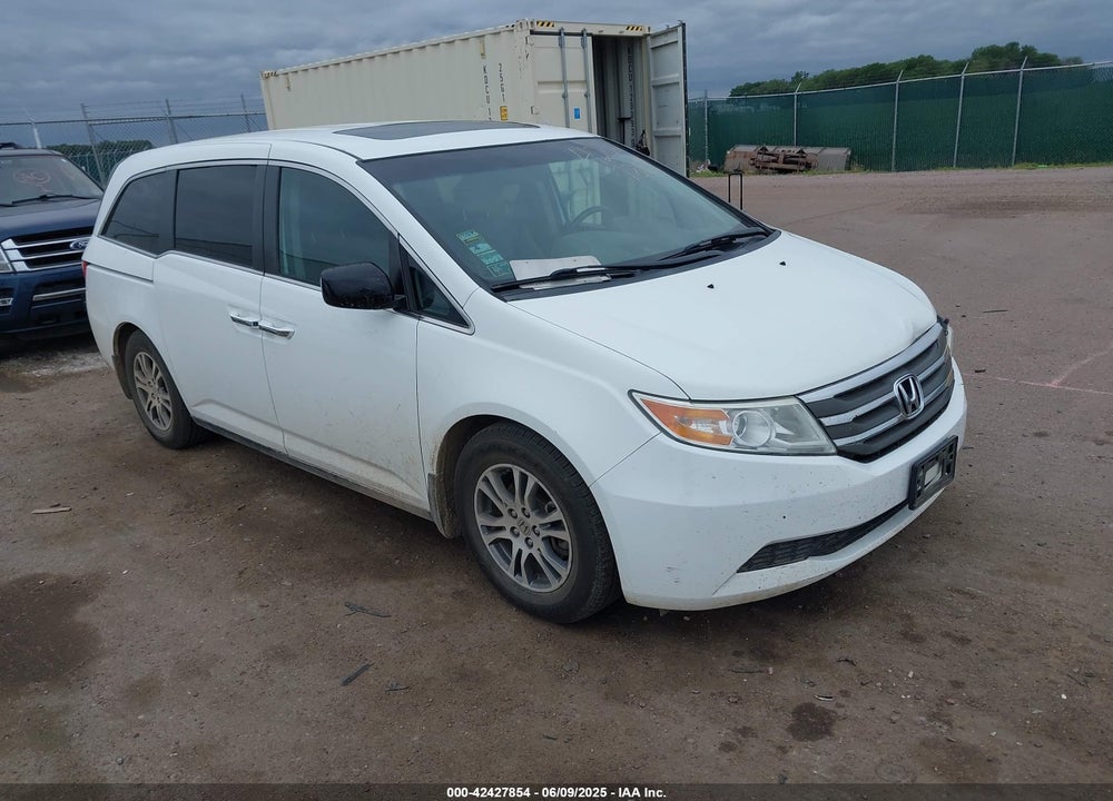 2013 HONDA ODYSSEY EX-L VIN: 5FNRL5H66DB053619