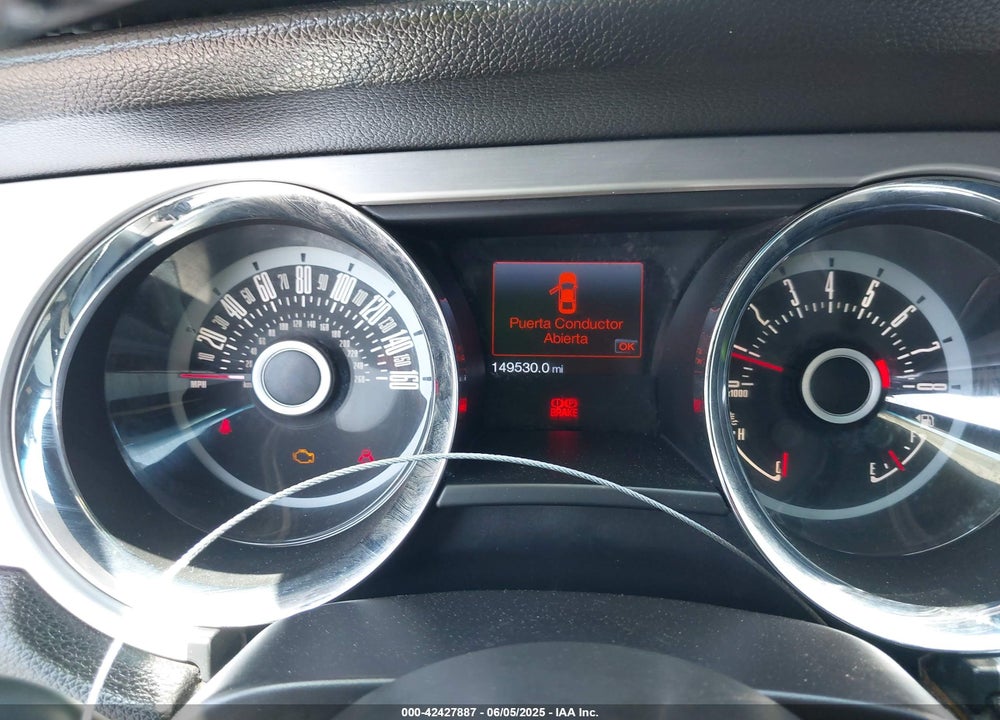 2013 FORD MUSTANG V6 PREMIUM VIN: 1ZVBP8AM4D5271864