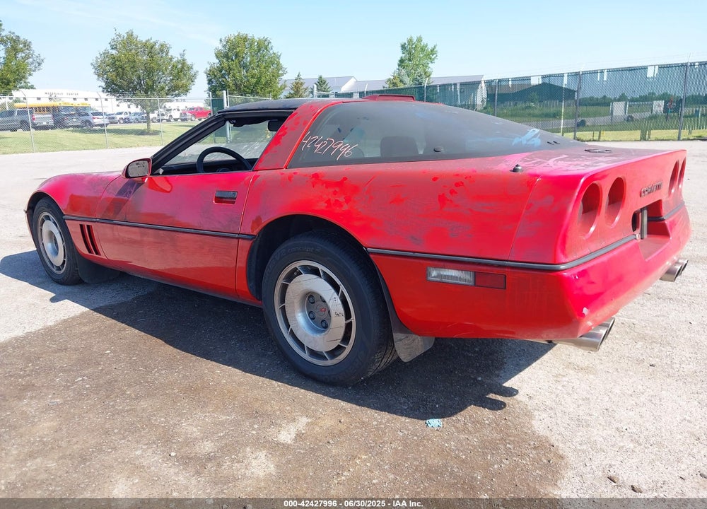 1987 CHEVROLET CORVETTE VIN: 1G1YY2184H5106521