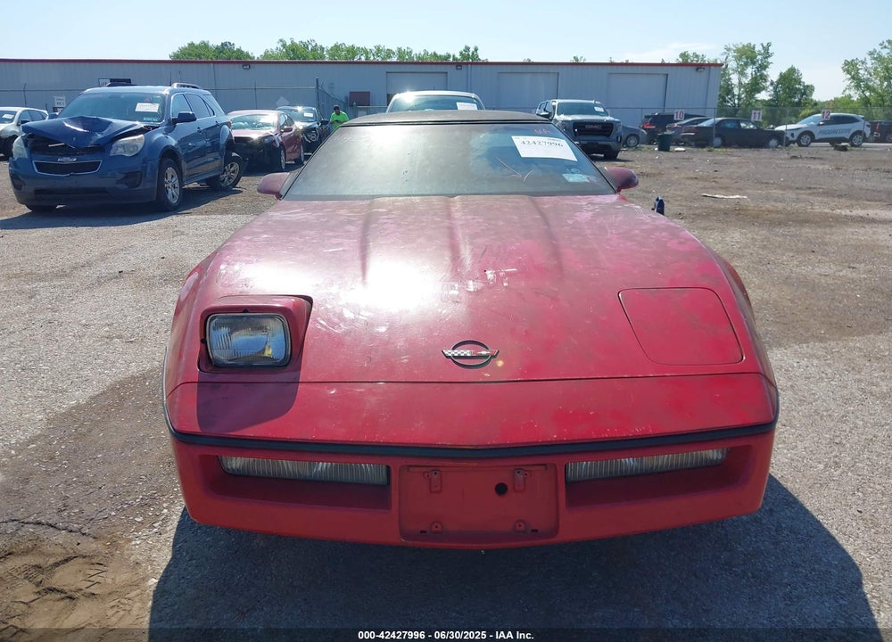1987 CHEVROLET CORVETTE VIN: 1G1YY2184H5106521
