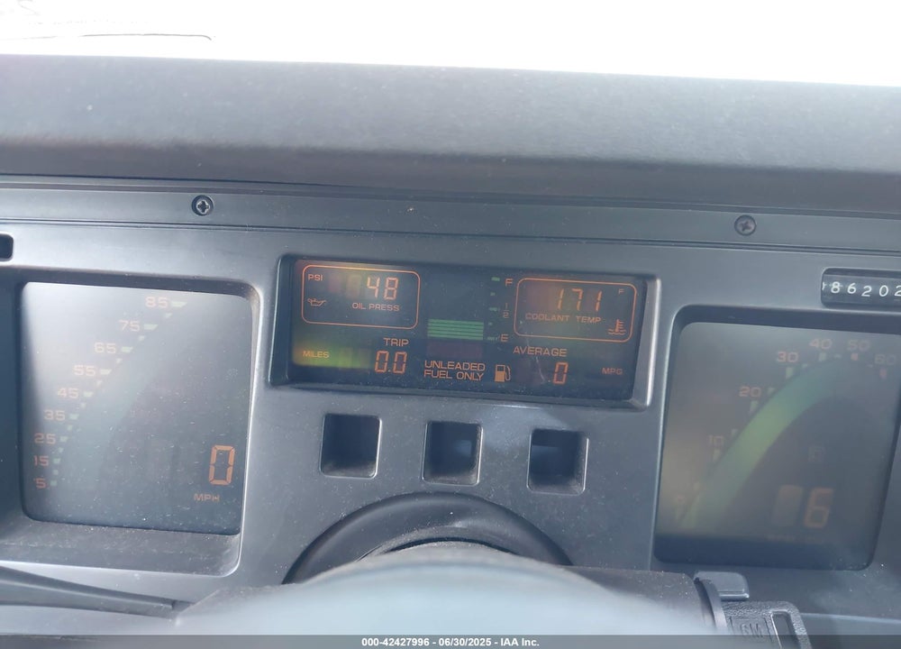 1987 CHEVROLET CORVETTE VIN: 1G1YY2184H5106521