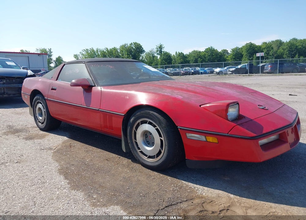 1987 CHEVROLET CORVETTE VIN: 1G1YY2184H5106521