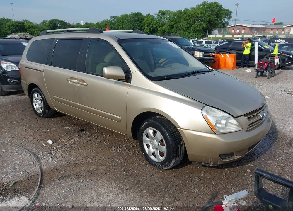 2008 KIA SEDONA LX VIN: KNDMB233386202496