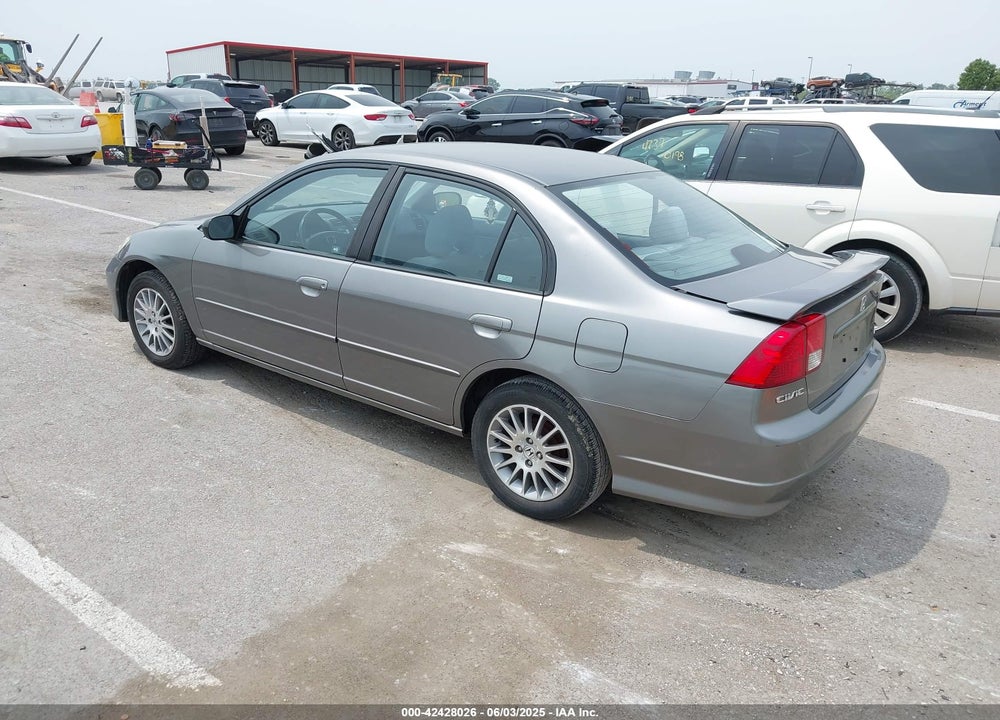 2005 HONDA CIVIC LX VIN: 2HGES16515H630638