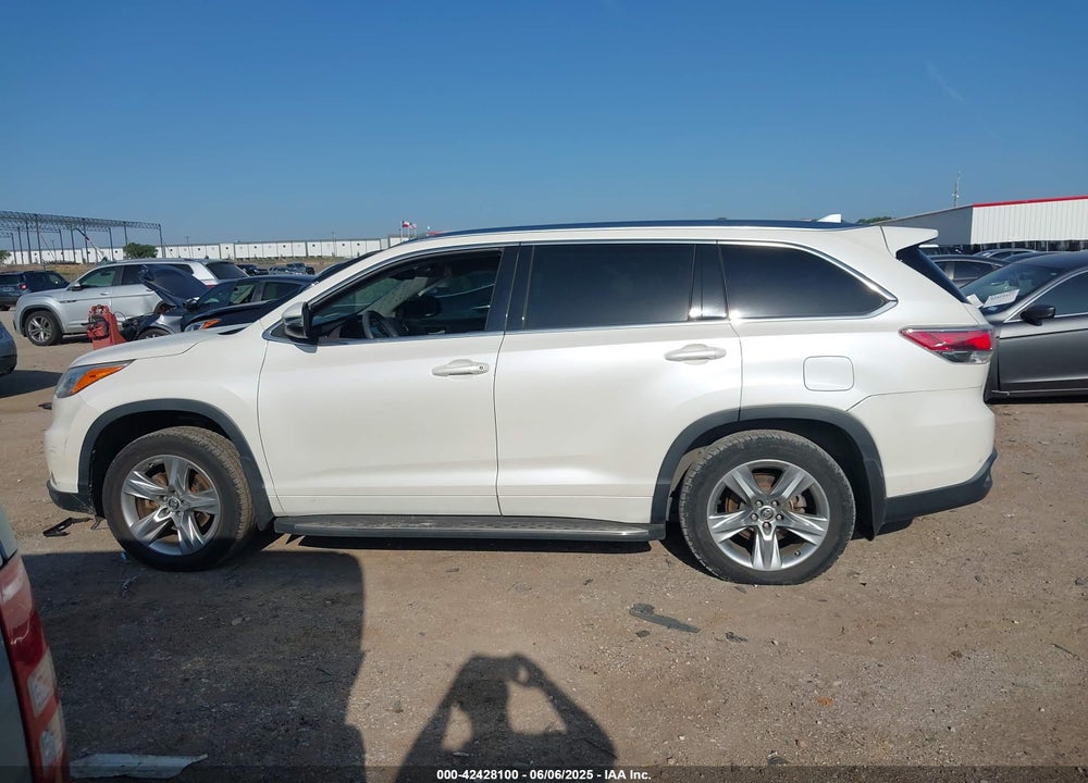 2016 TOYOTA HIGHLANDER VIN: 5TDYKRFH7GS175688