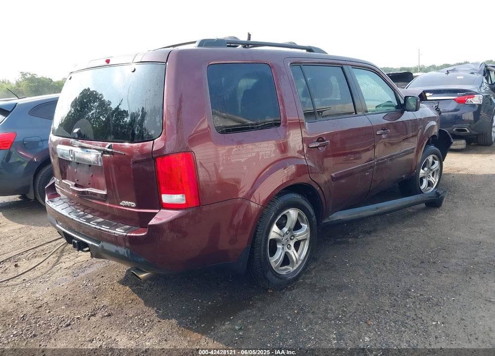 2012 HONDA PILOT VIN: 5FNYF4H57CB034855