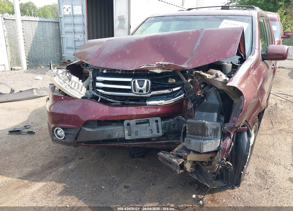 2012 HONDA PILOT VIN: 5FNYF4H57CB034855