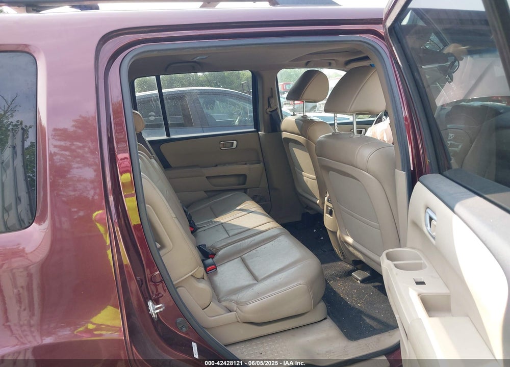 2012 HONDA PILOT VIN: 5FNYF4H57CB034855