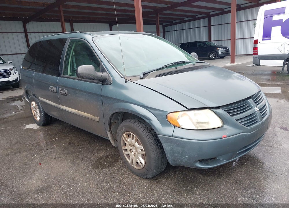 2005 DODGE CARAVAN SE VIN: 1D4GP25R15B289630