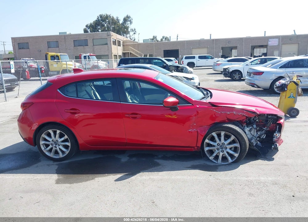 2014 MAZDA 3 VIN: JM1BM1M38E1103207