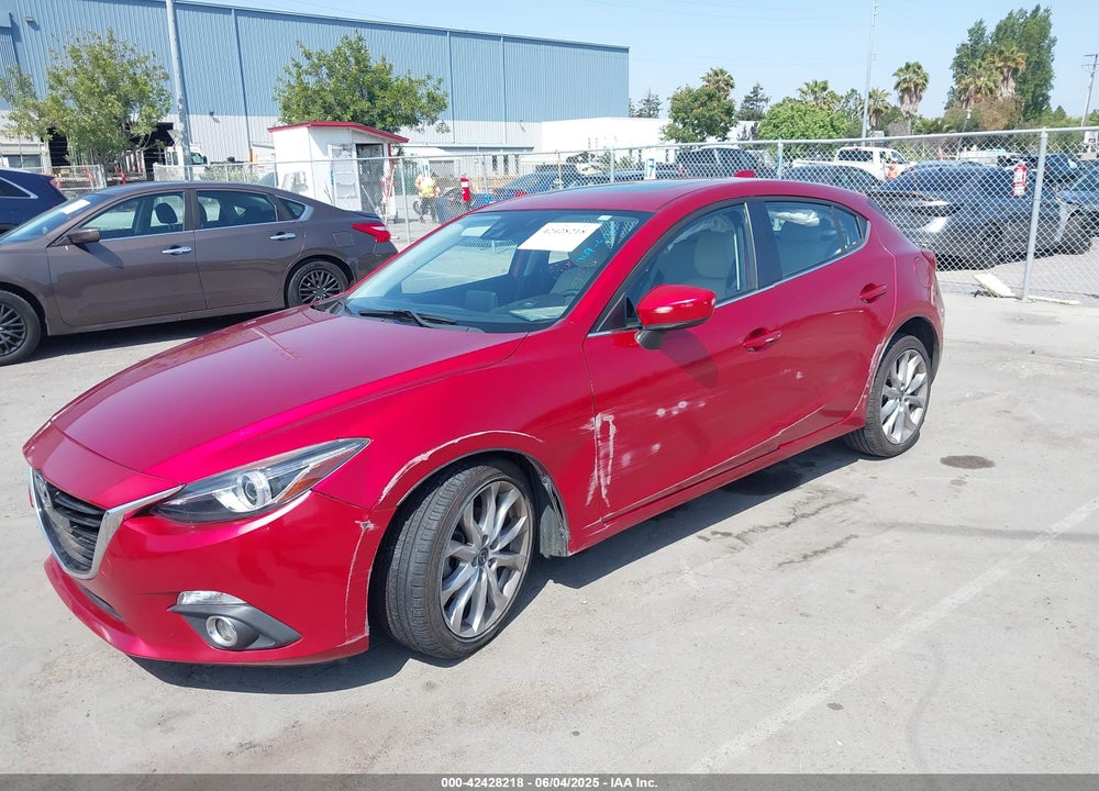 2014 MAZDA 3 VIN: JM1BM1M38E1103207