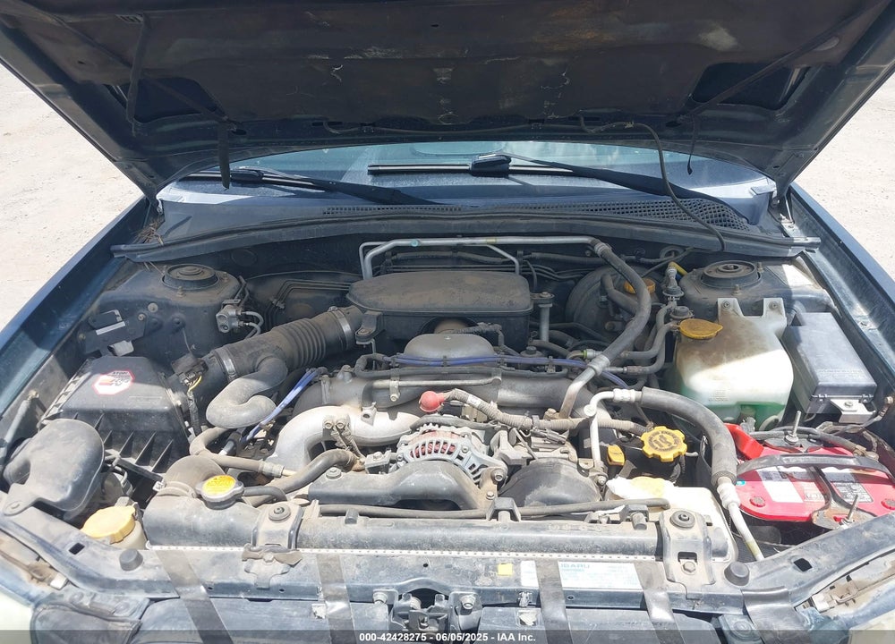 2005 SUBARU FORESTER 2.5X VIN: JF1SG63655H755439