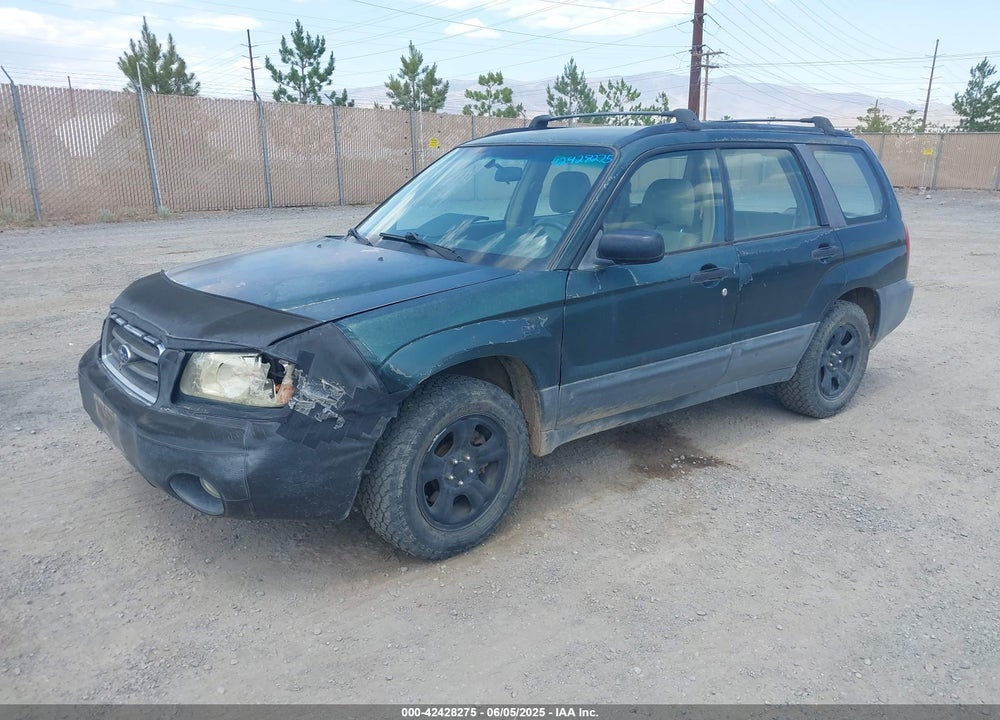 2005 SUBARU FORESTER 2.5X VIN: JF1SG63655H755439
