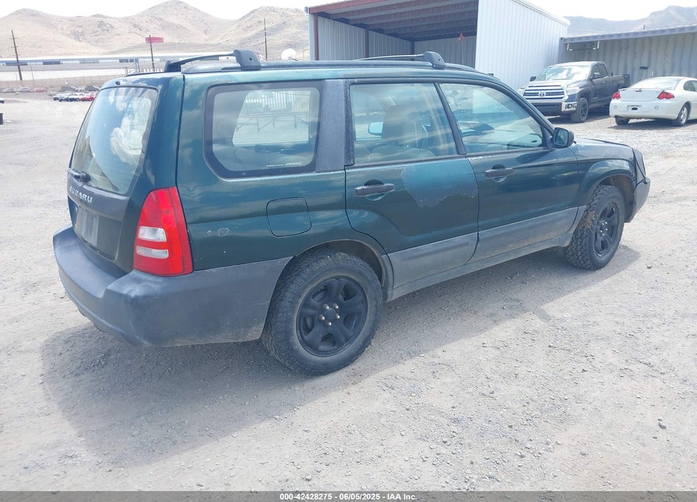 2005 SUBARU FORESTER 2.5X VIN: JF1SG63655H755439