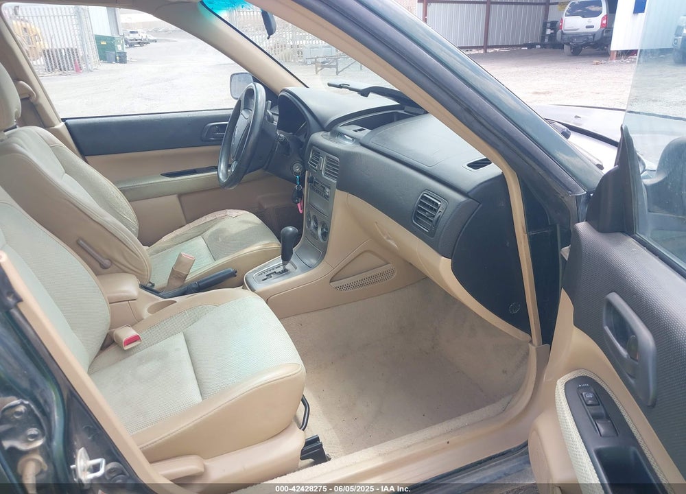 2005 SUBARU FORESTER 2.5X VIN: JF1SG63655H755439