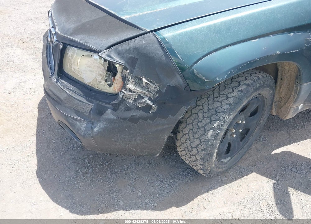 2005 SUBARU FORESTER 2.5X VIN: JF1SG63655H755439