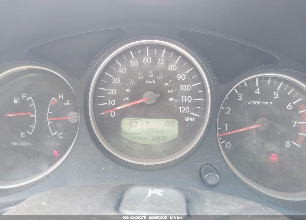 2005 SUBARU FORESTER 2.5X VIN: JF1SG63655H755439