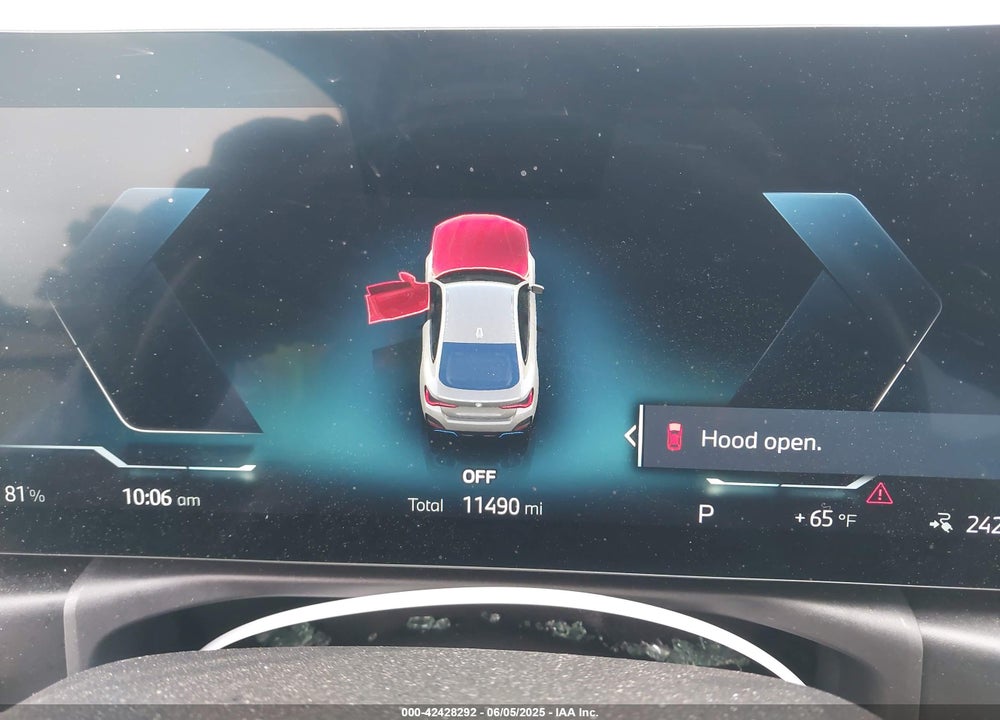 2023 BMW I4 EDRIVE40 VIN: WBY73AW0XPFR19237