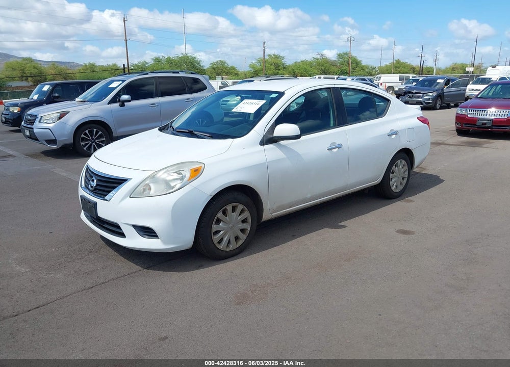 2013 NISSAN VERSA 1.6 SV VIN: 3N1CN7AP1DL834504