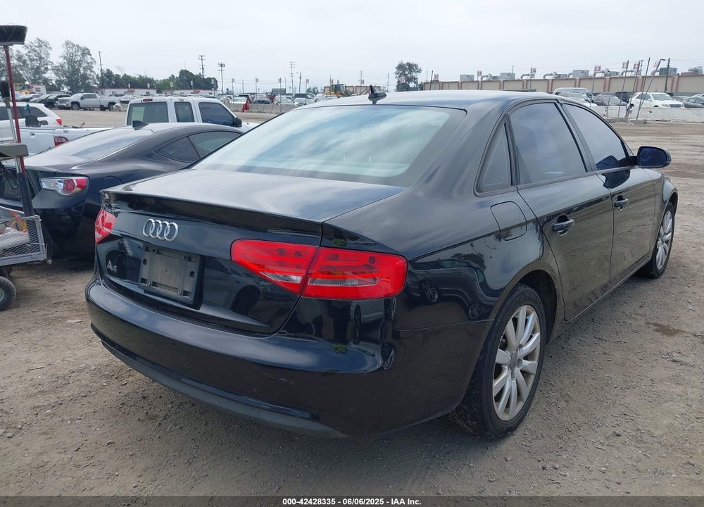 2014 AUDI A4 2.0T PREMIUM VIN: WAUAFAFL1EN024793