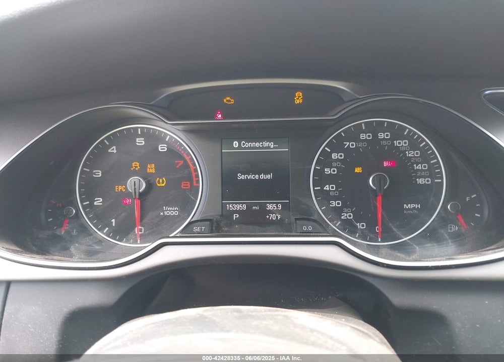 2014 AUDI A4 2.0T PREMIUM VIN: WAUAFAFL1EN024793