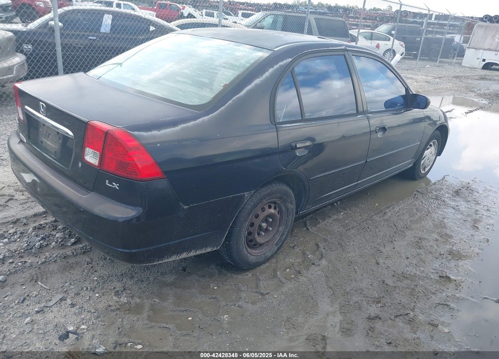 2003 HONDA CIVIC LX VIN: 2HGES16563H572054