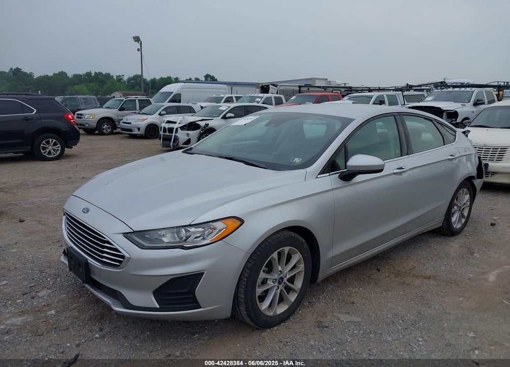 2019 FORD FUSION SE VIN: 3FA6P0HD4KR255398