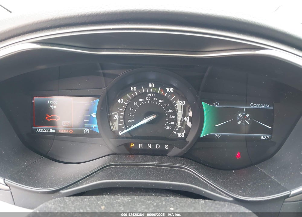 2019 FORD FUSION SE VIN: 3FA6P0HD4KR255398