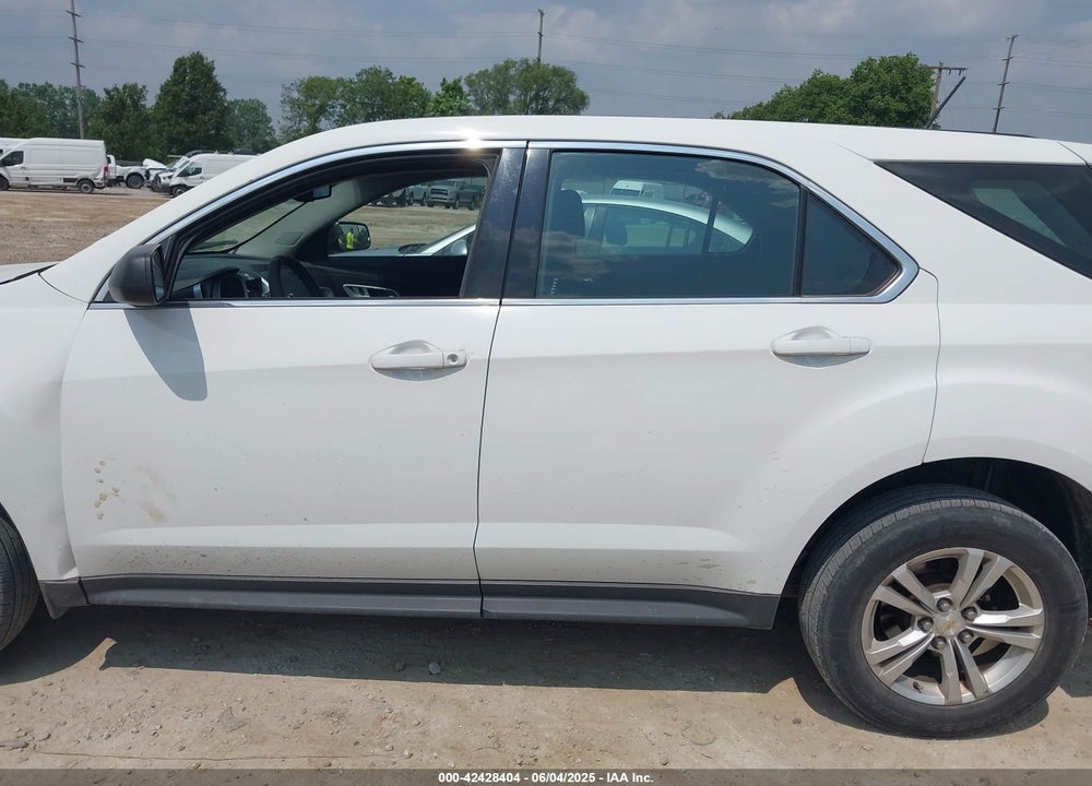2013 CHEVROLET EQUINOX LS VIN: 2GNALBEK2D6343737