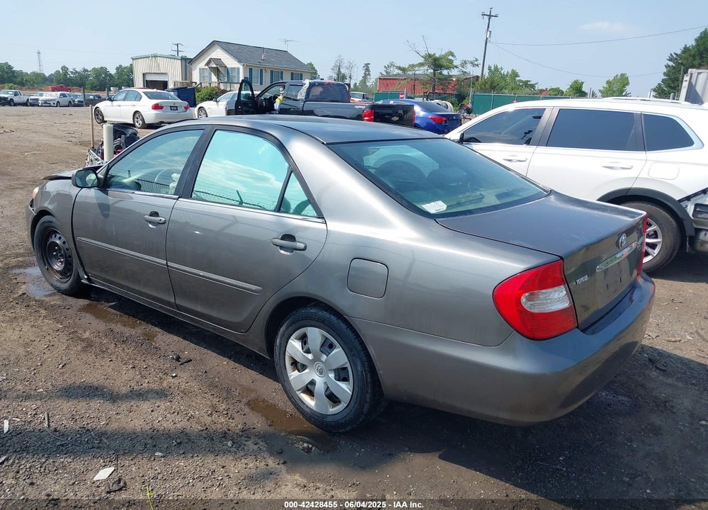 2003 TOYOTA CAMRY XLE VIN: 4T1BE30K03U712708