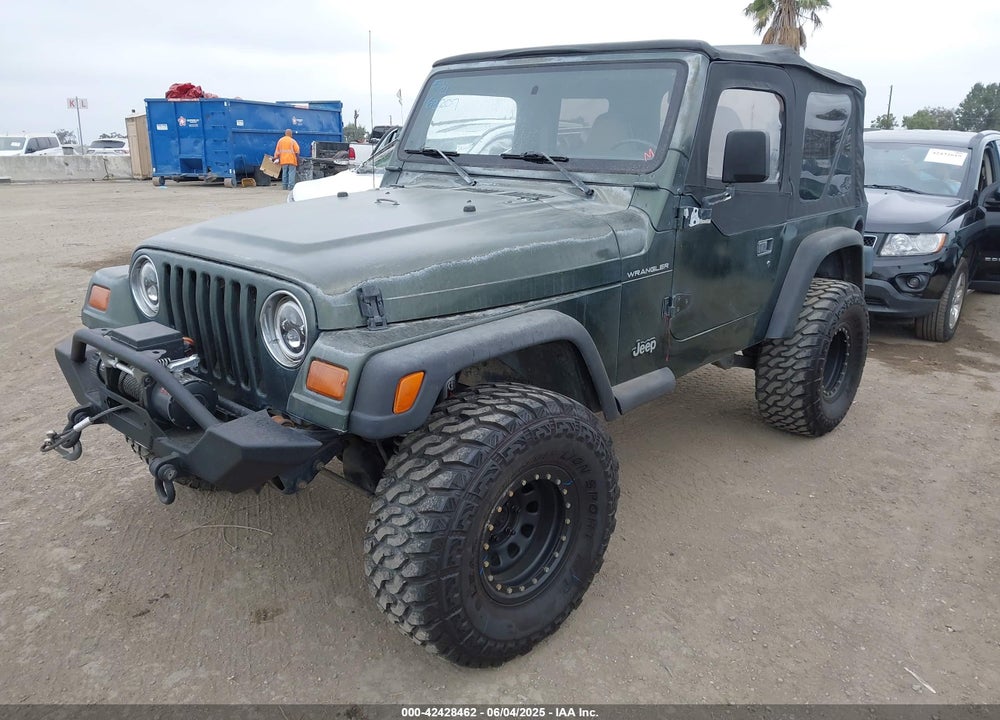 1997 JEEP WRANGLER SE VIN: 1J4FY29P4VP403602