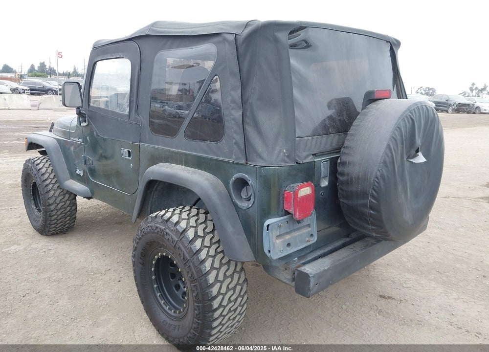 1997 JEEP WRANGLER SE VIN: 1J4FY29P4VP403602