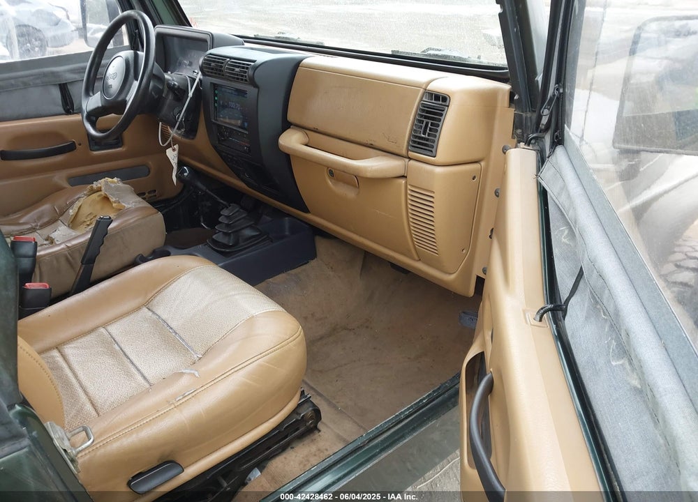 1997 JEEP WRANGLER SE VIN: 1J4FY29P4VP403602