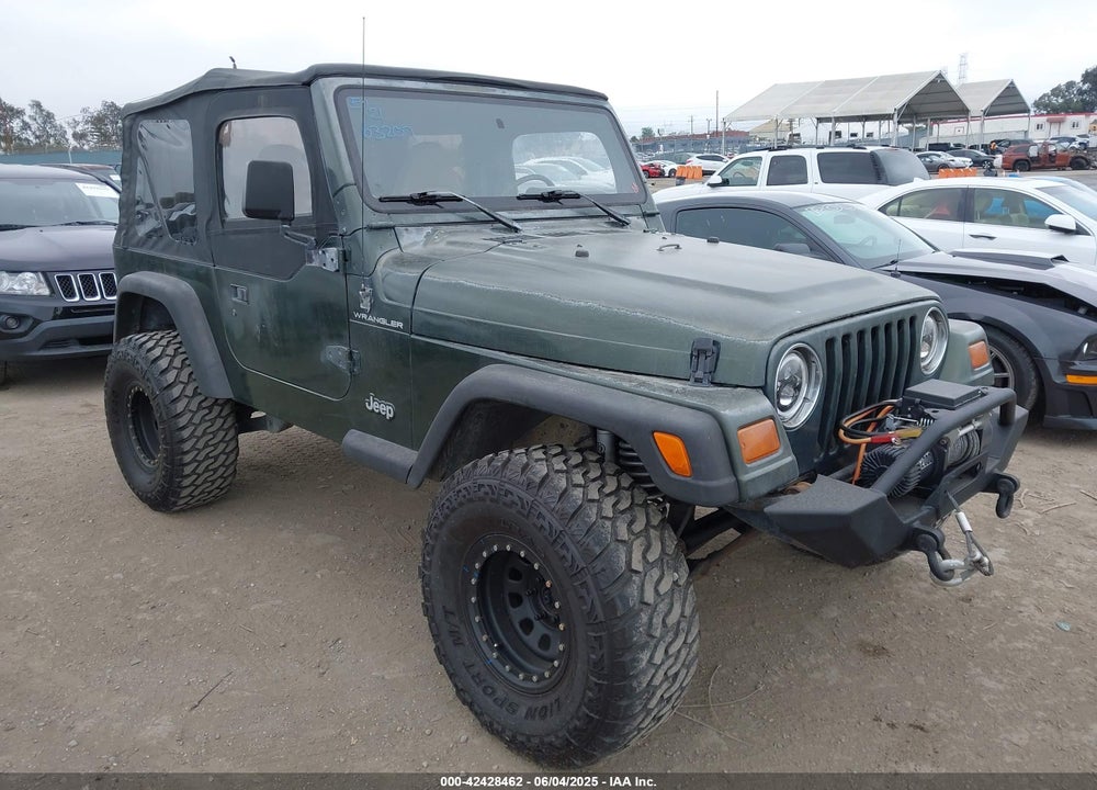 1997 JEEP WRANGLER SE VIN: 1J4FY29P4VP403602