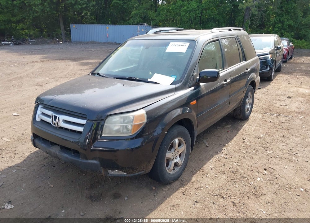 2006 HONDA PILOT EX-L VIN: 2HKYF18526H553302