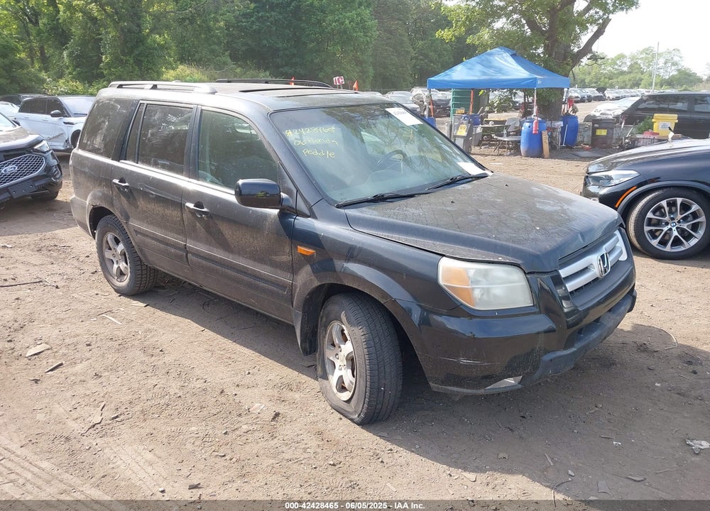 2006 HONDA PILOT EX-L VIN: 2HKYF18526H553302
