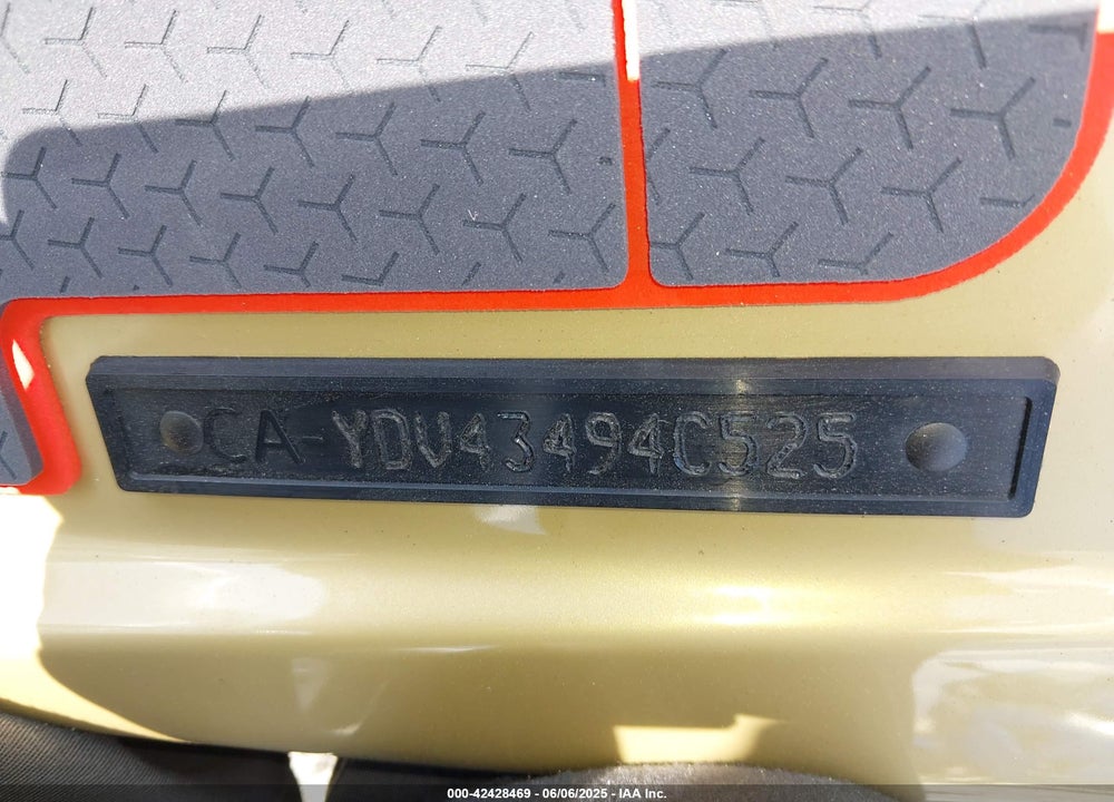 2025 SEA DOO OTHER VIN: YDV43656C525