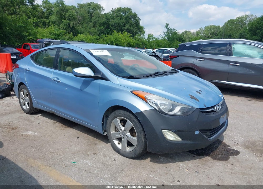 2012 HYUNDAI ELANTRA GLS (ULSAN PLANT) VIN: KMHDH4AEXCU311455