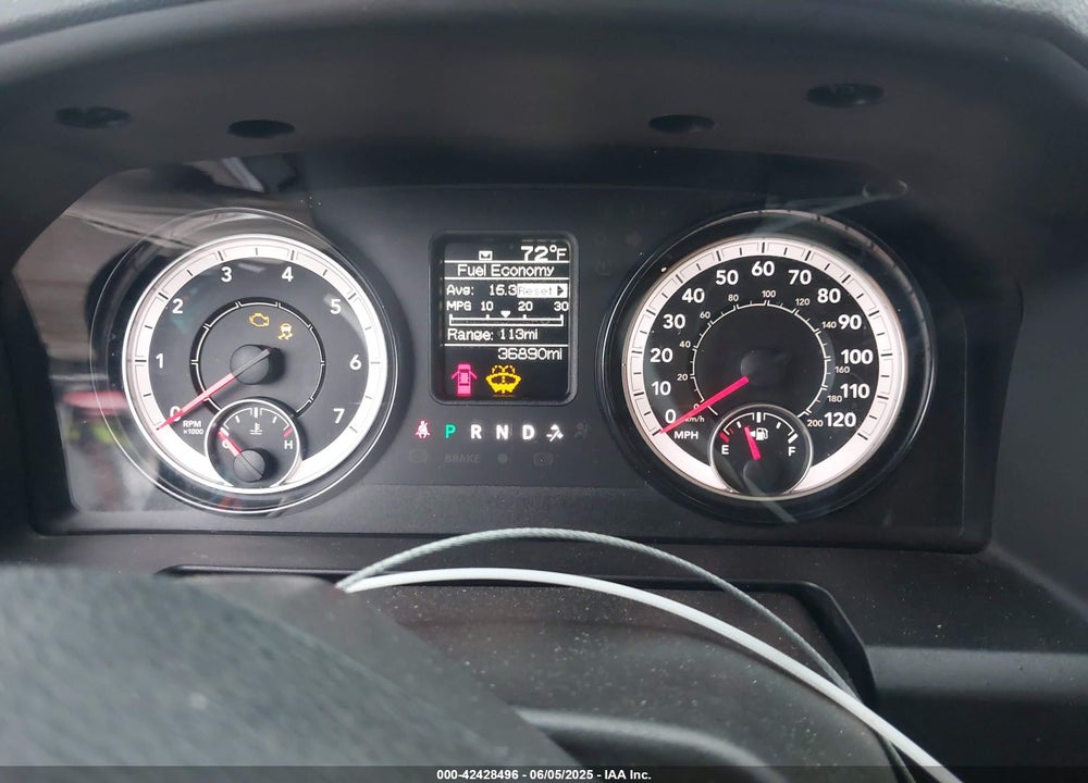 2019 RAM 1500 CLASSIC VIN: 1C6RR6FG7KS540500