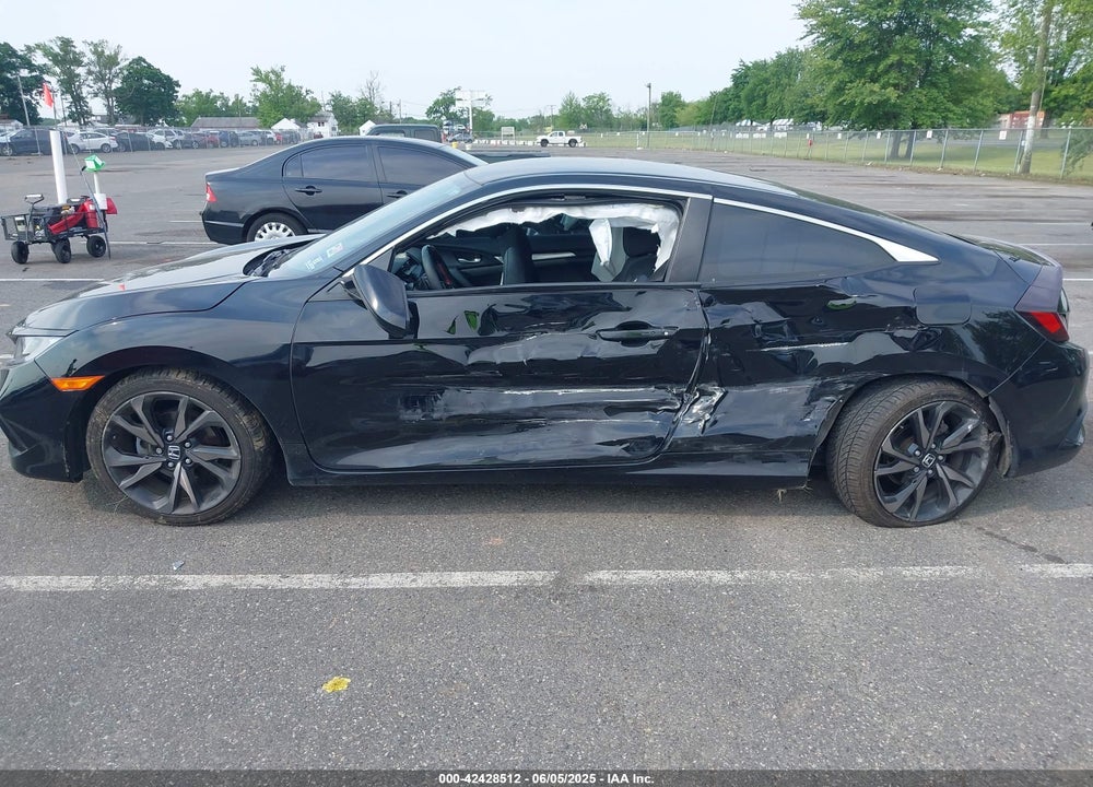 2019 HONDA CIVIC VIN: 2HGFC4B83KH309473