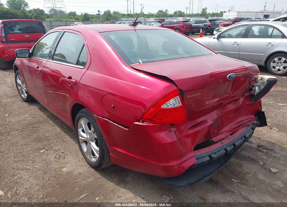 2012 FORD FUSION VIN: 3FAHP0HA5CR256379