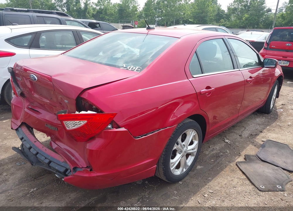 2012 FORD FUSION VIN: 3FAHP0HA5CR256379